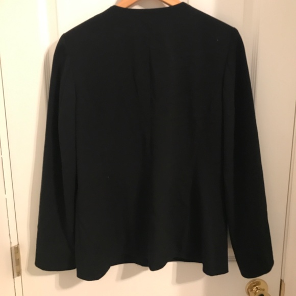 Liz Claiborne blazer black size 8 - Picture 4 of 4